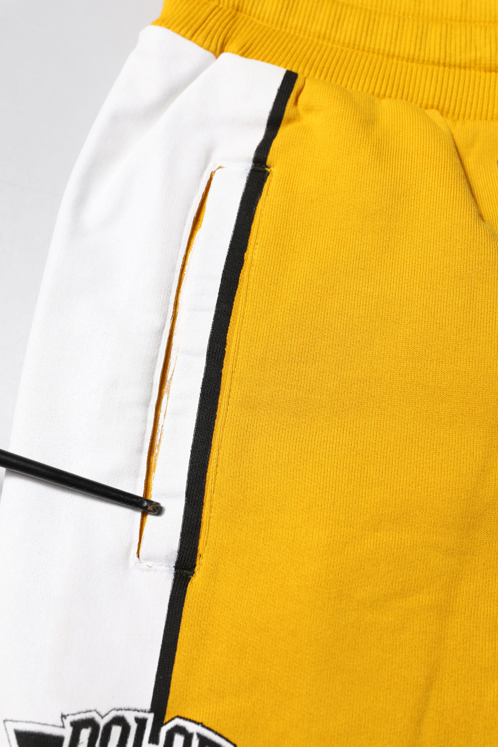 Yellow Cotton Sweatpants Jogger Trouser Pants