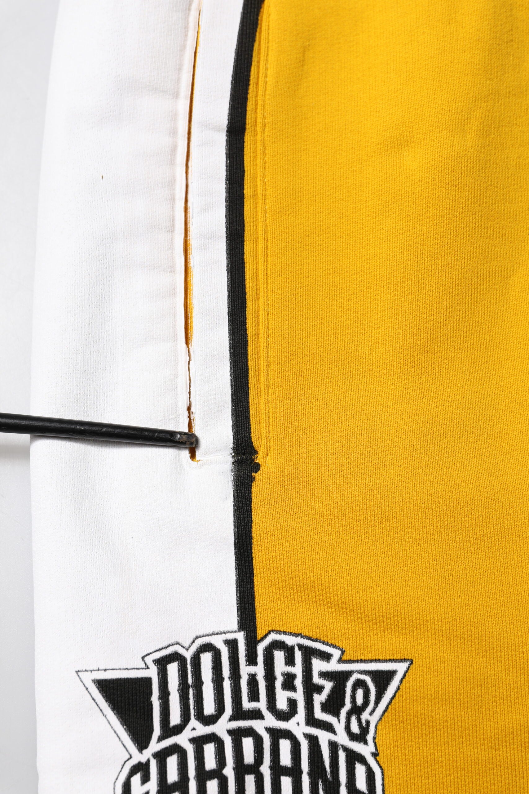 Yellow 100% Cotton Sweatpants Jogger Pants