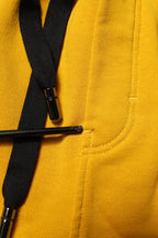 Yellow 100% Cotton Sweatpants Jogger Pants