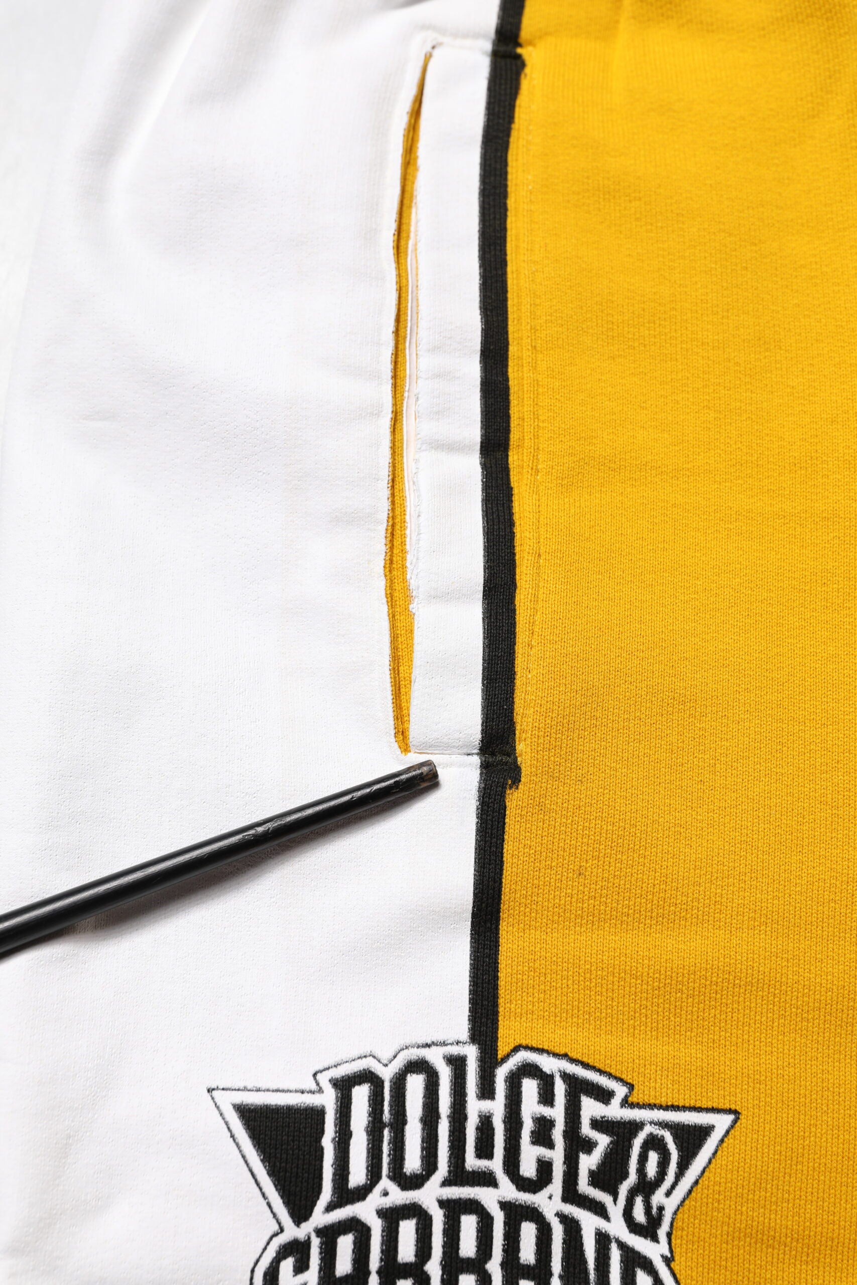 Yellow Cotton Jogger Skinny Sweatpants Pants