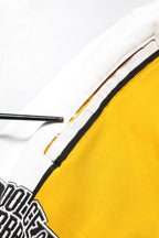 Yellow Cotton Logo Jogger Sweatpants Pants