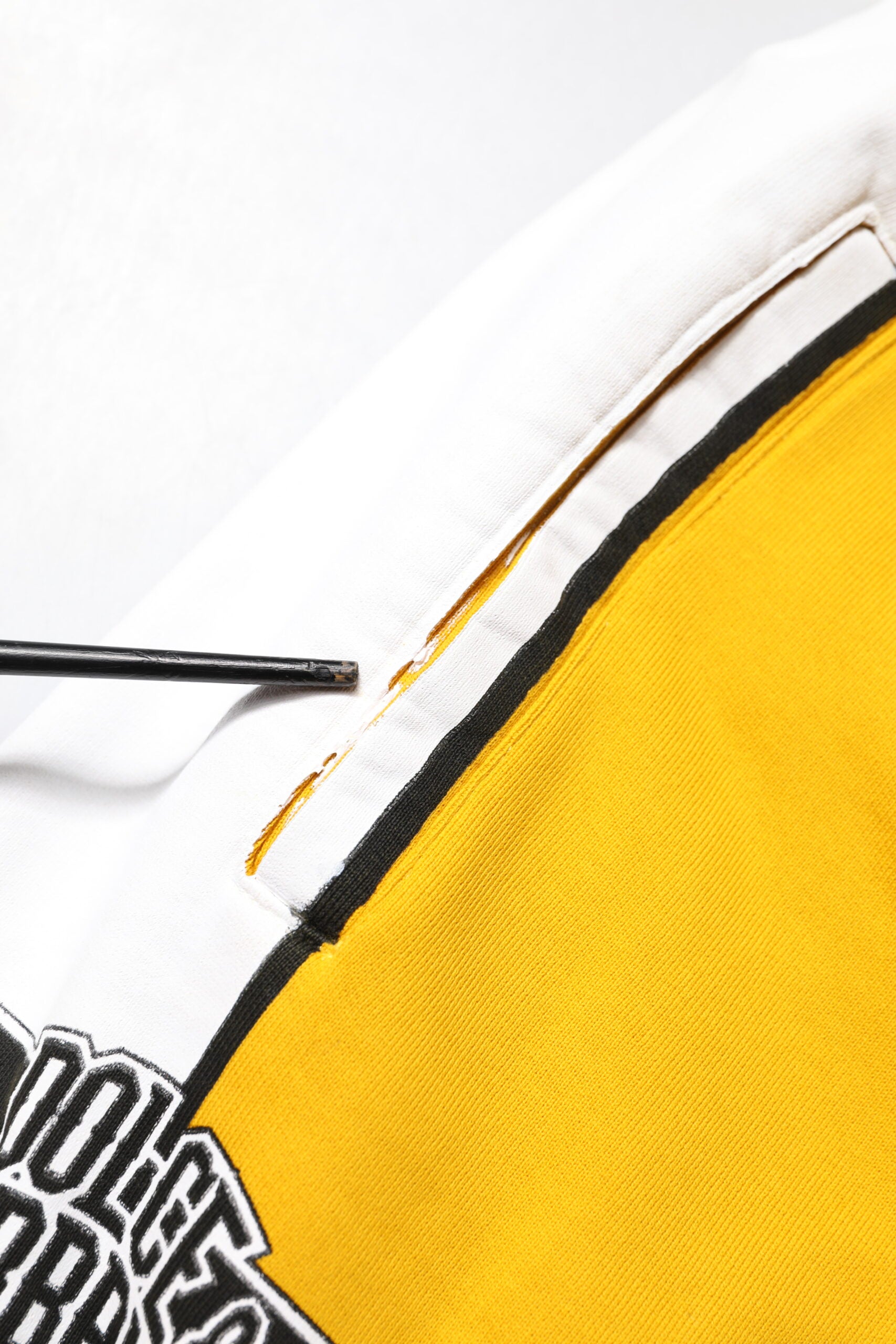 Yellow Cotton Logo Jogger Sweatpants Pants