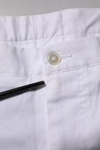 White Chinos Cotton Stretch Casual Shorts