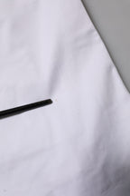 White Chinos Cotton Stretch Casual Shorts