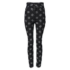 Black DG Logo High Waist Skinny Denim Jeans