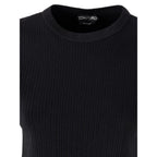 Black Silk T-Shirt