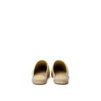 Yellow Leather Espadrille