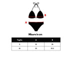 Turquoise Polyamide Bikini