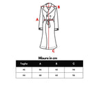 Blue Cotton Trench Coat