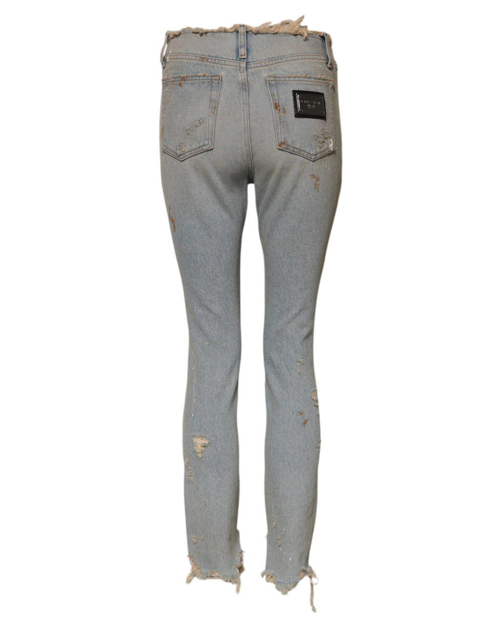 Light Blue High Waist Skinny Denim Jeans