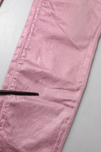 Pink GRACE High Waisted Skinny Denim Jeans