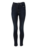 Blue GRACE High Waist Skinny Denim Jeans