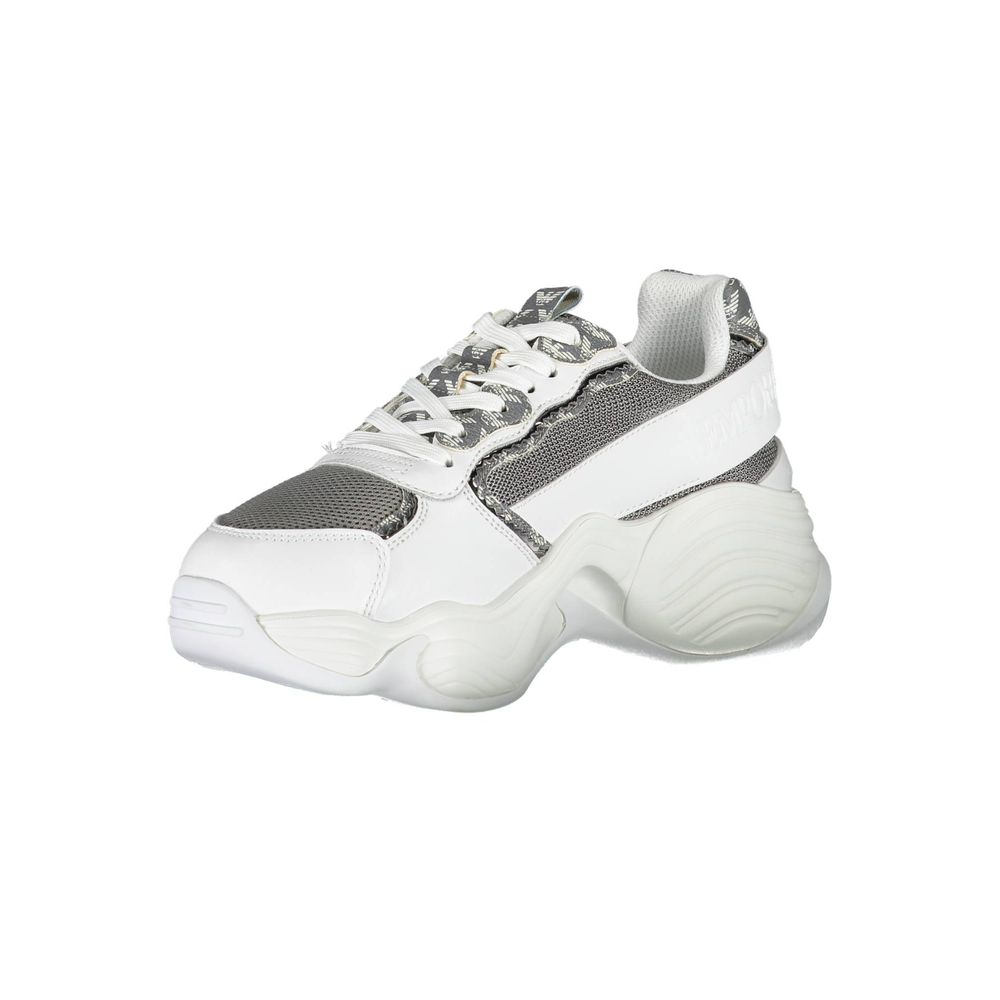 Bianco Polyurethane Women Sneaker