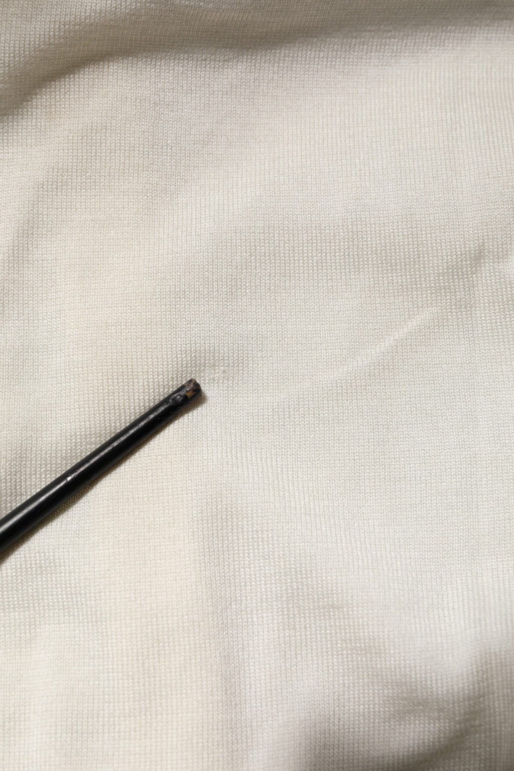 White Silk Lily Embellished Cardigan Sweater