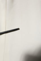 White Round Neck Short Sleeves Blouse Top