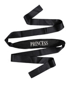Black Princess Fantasy Braided Waist Belt