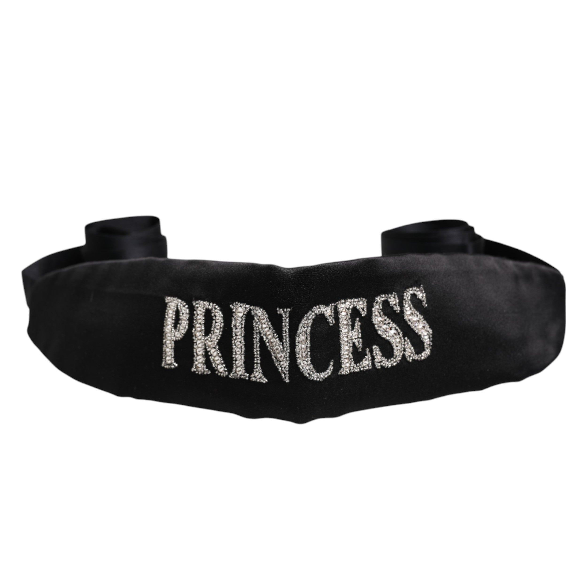 Black Princess Fantasy Braided Waist Belt
