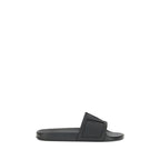 Black Rubber Sandals