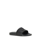 Black Rubber Sandals