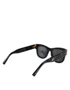 Pearl White Acetate Frame Domenico Deep Shades Sunglasses
