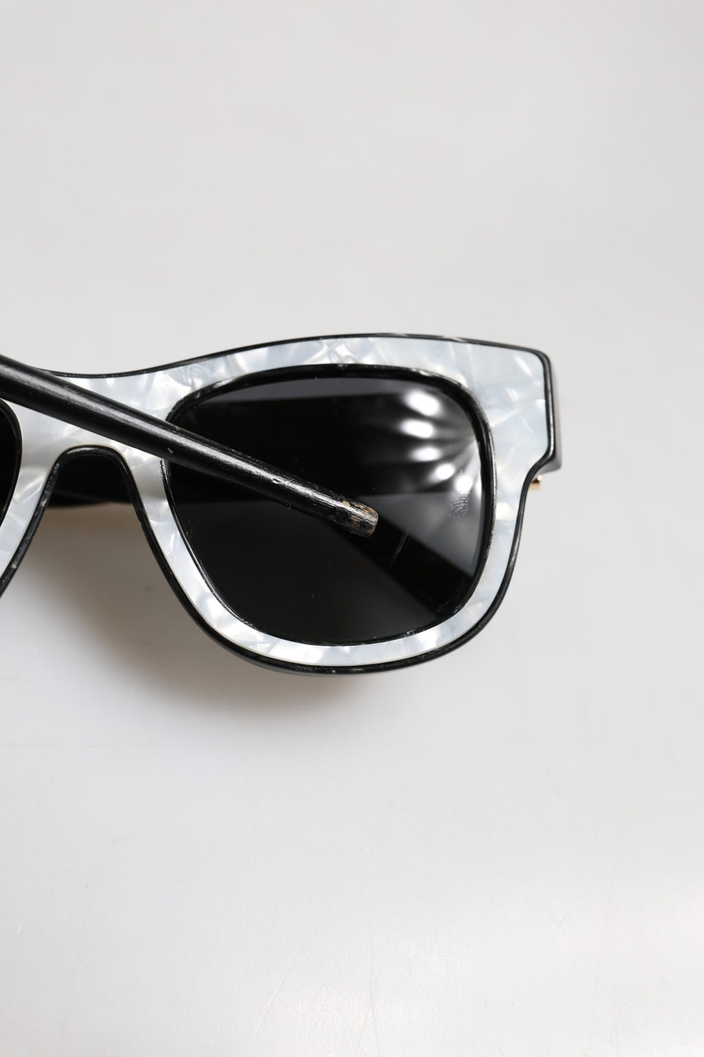 Pearl White Acetate Frame DG4379 Domenico Shade Sunglasses