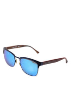 Black Acetate Square Polarized DG4287F Eyewear Sunglasses