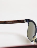 Black Acetate Square Polarized DG4287F Eyewear Sunglasses