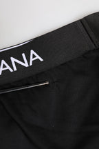 Black Cotton Stretch Regular Brief Underwear