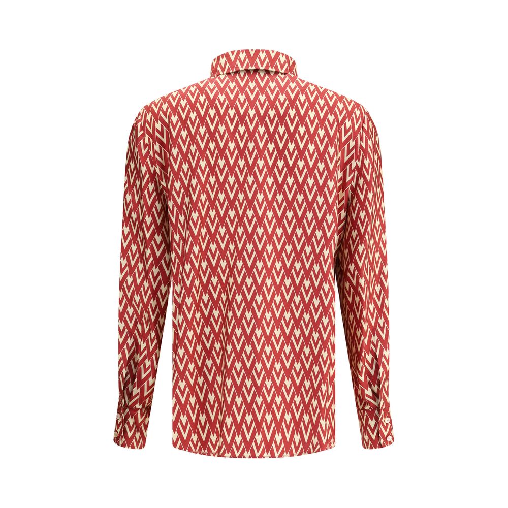 Multicolor Silk Pattern Shirt