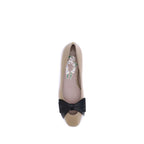Brown Calf Leather Bos Taurus Ballet Flats