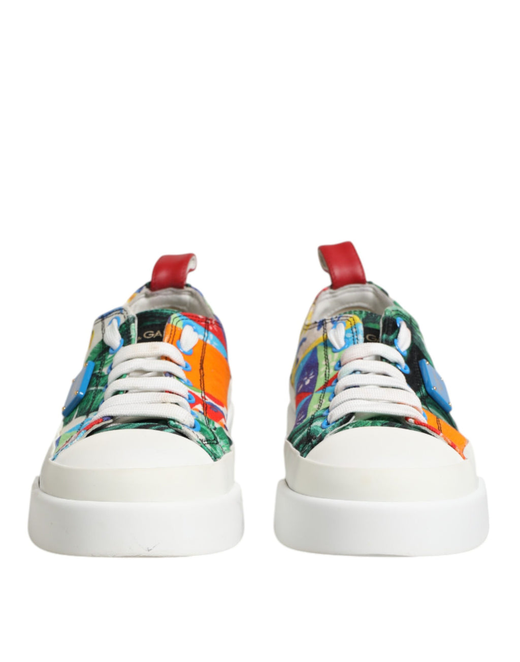 Multicolor Patchwork Low Top Sneakers Shoes