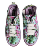 Multicolor Canvas Espadrilles Sneakers Shoes