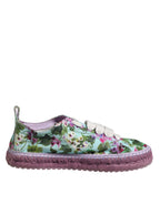 Multicolor Canvas Espadrilles Sneakers Shoes