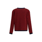 Multicolor Fleece Wool Cardigan