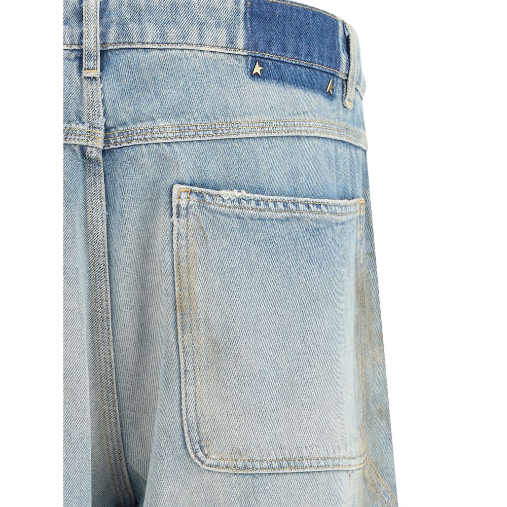 Blue Cotton Jeans Denim