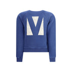 Blue Cotton Sweatshirt