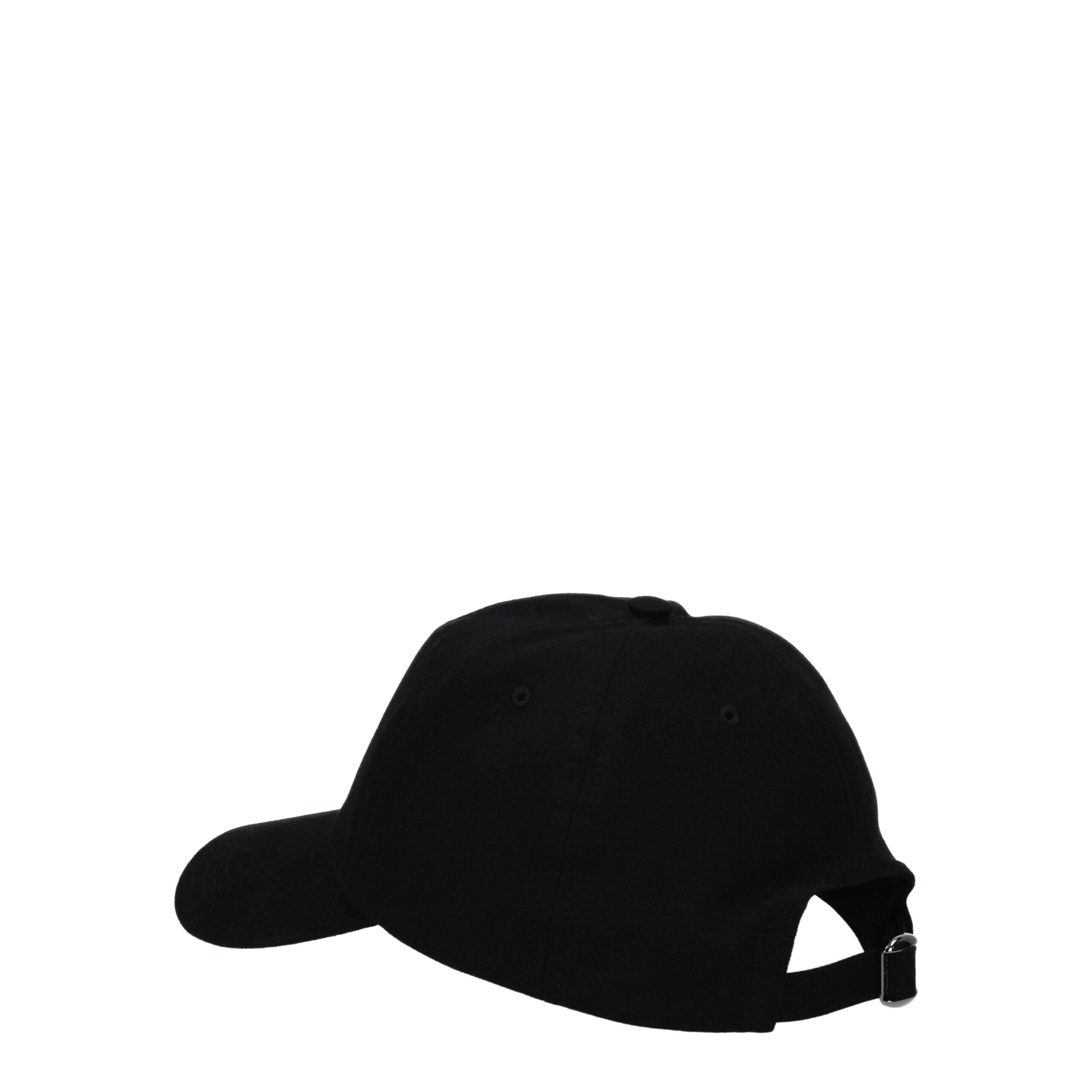 Black Cotton Cap (Baseball Hat)