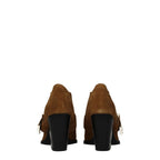 Brown Leather Ankle Boots