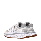 White Leather Athletic Sneakers