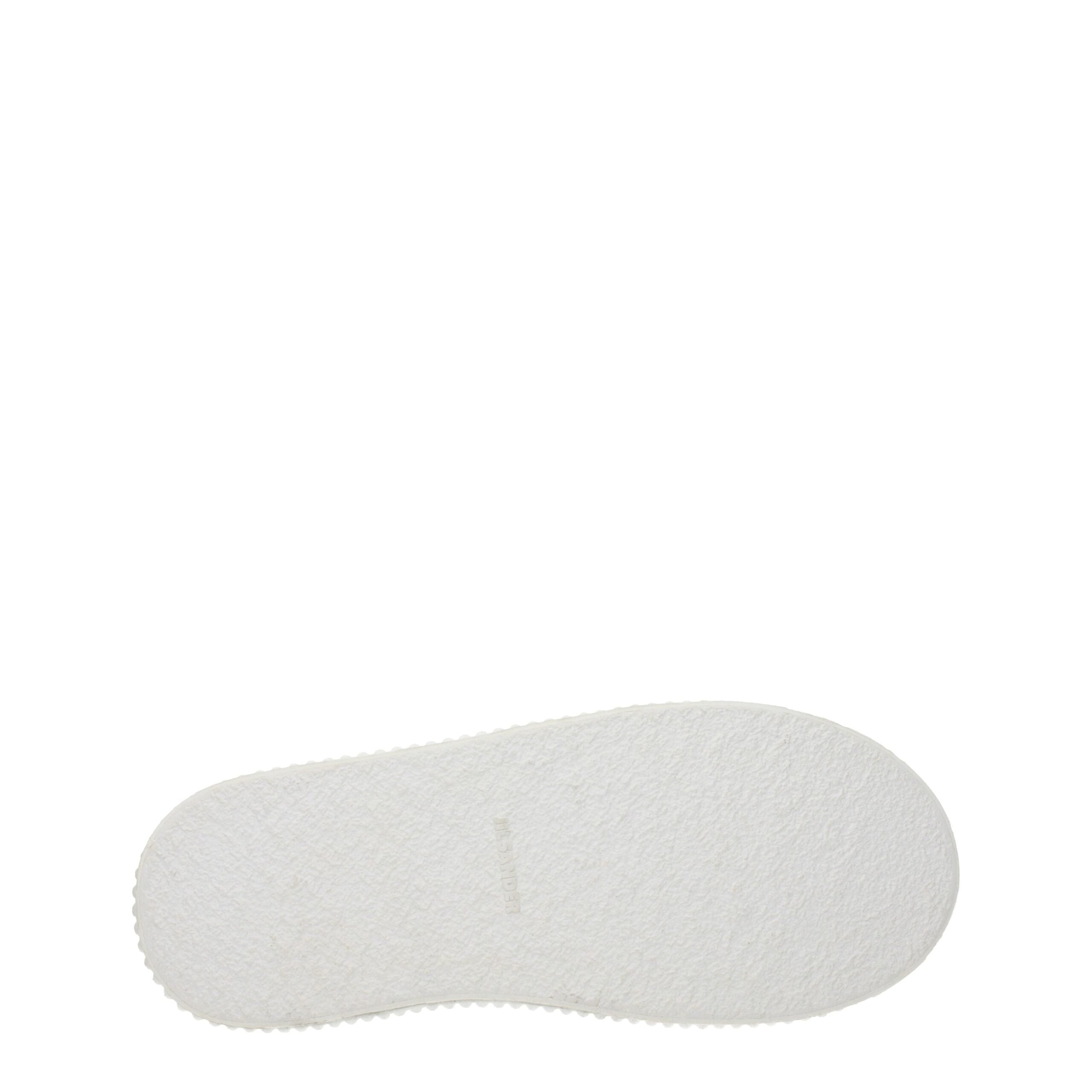 White Leather Platform Sneakers