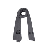 Gray Wool Scarf