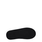 Black Fabric Platform Sneakers