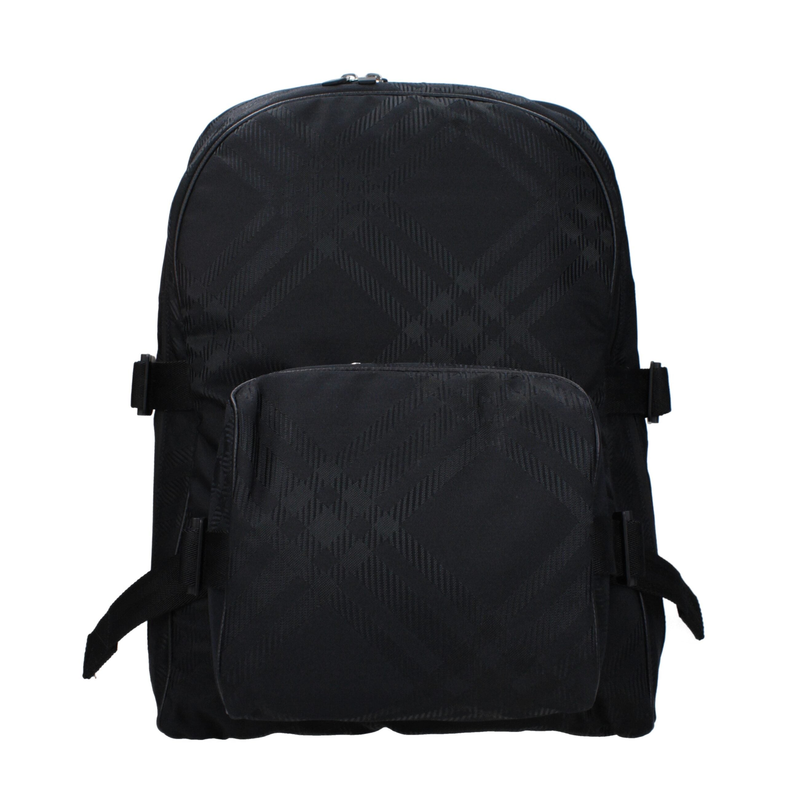 Black Fabric Backpack