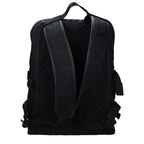 Black Fabric Backpack