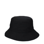 Black Fabric Bucket Hat