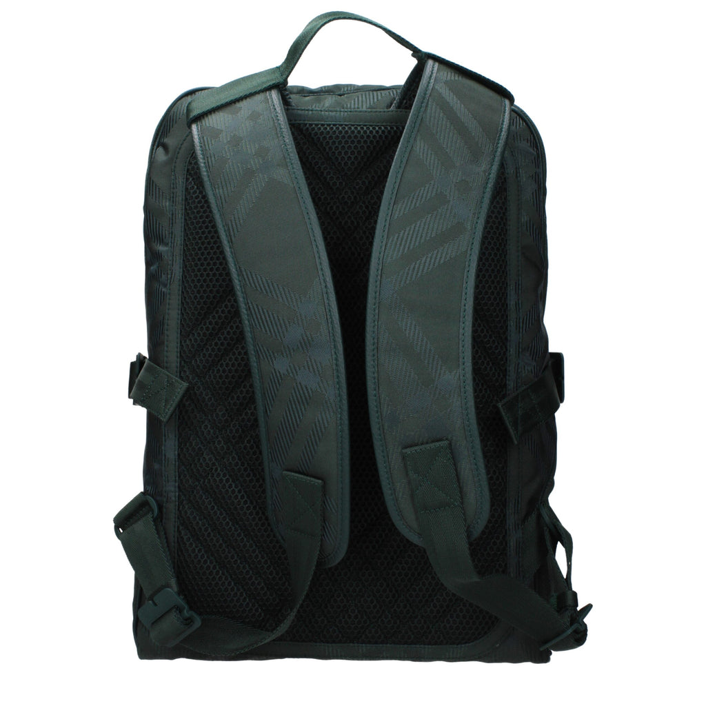 Green Fabric Backpack