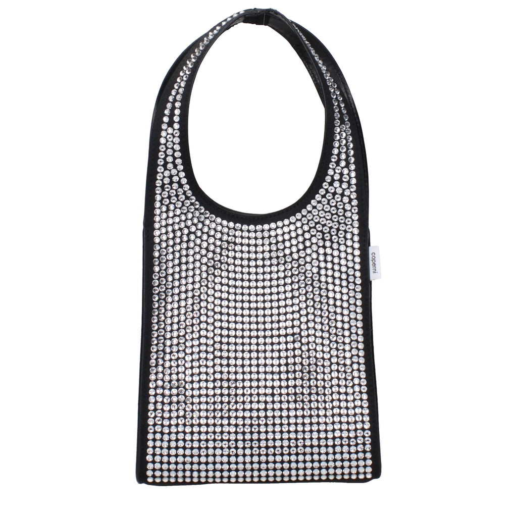 Black Fabric Handbag