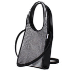 Black Fabric Handbag