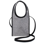 Black Fabric Handbag