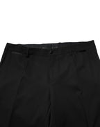 Black Wool 3 Piece Single Breasted Suit
